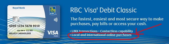 RBC Visa Debit